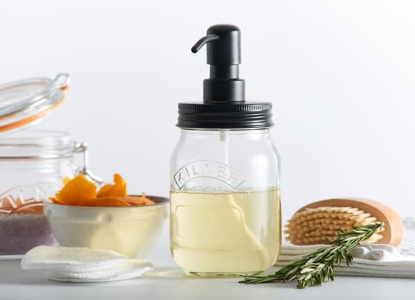 Tvål-/diskmedelsbehållare 0,5 l / Kilner