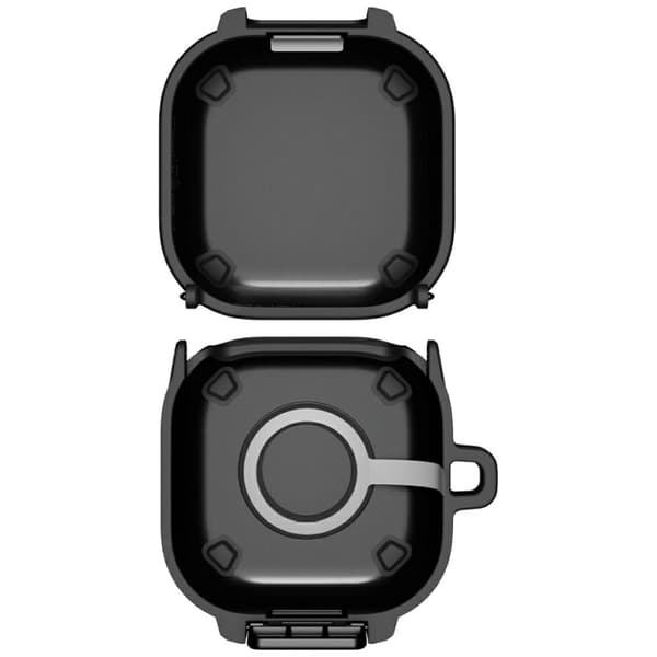 Spigen Lock Fit-etui til Samsung Galaxy Buds4 / Buds4 Pro, sort