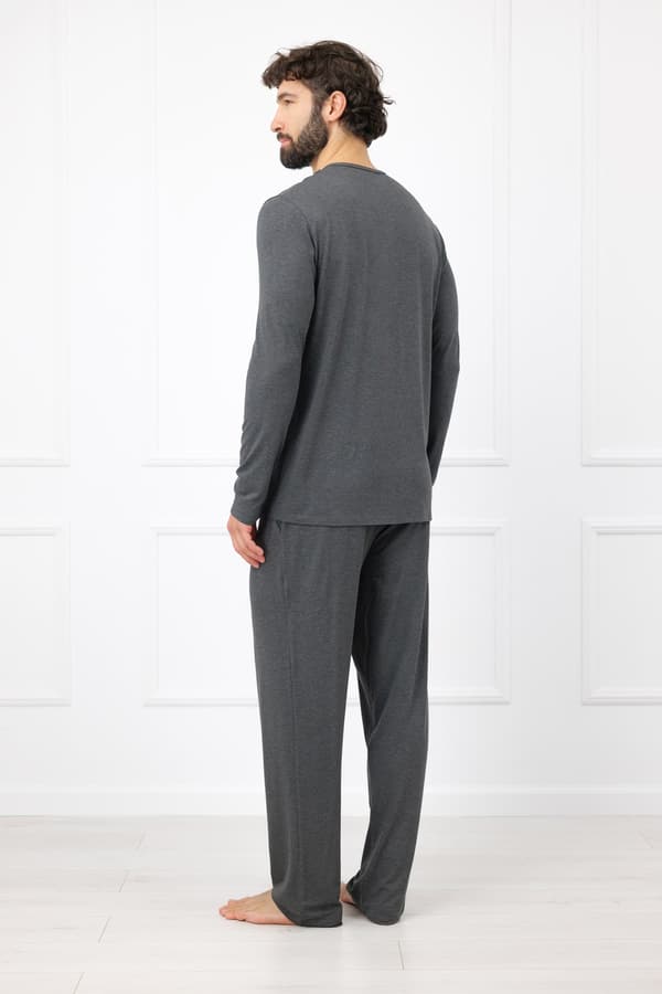 Amigo herrpyjamas långärmad, långbyxor M