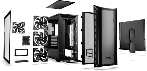 be quiet! -kotelo Shadow Base 800 FX musta