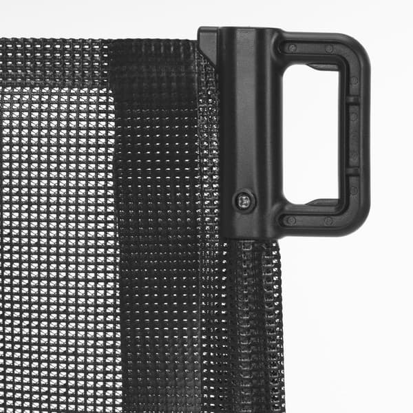 Springos HA7525 Upprullbar Trappgrind 80 cm Svart