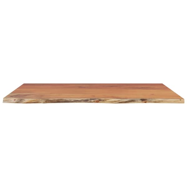 vidaXL badeværelsesbordplade, 90x60x2,5 cm, rektangulær, akacietræ
