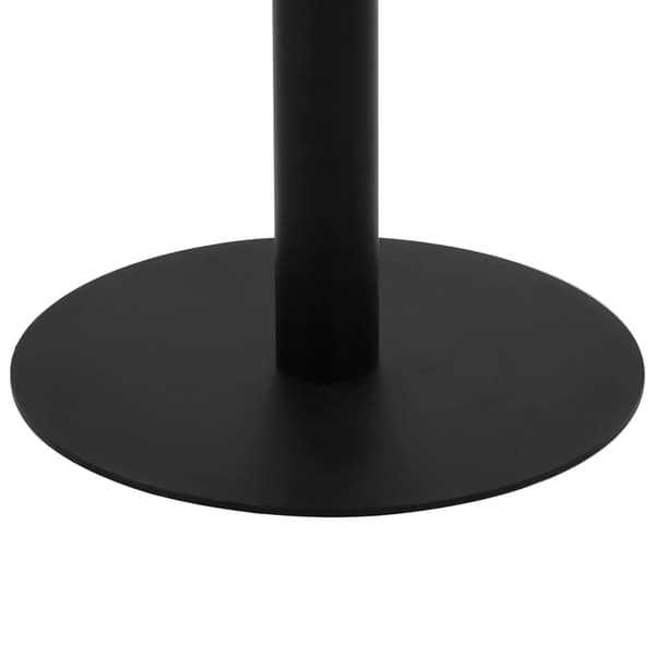 vidaXL Bistrobord mörkbrunt 80 cm MDF