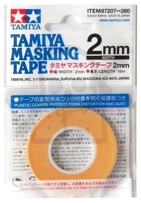 T87207 Maskeringstape 2mm