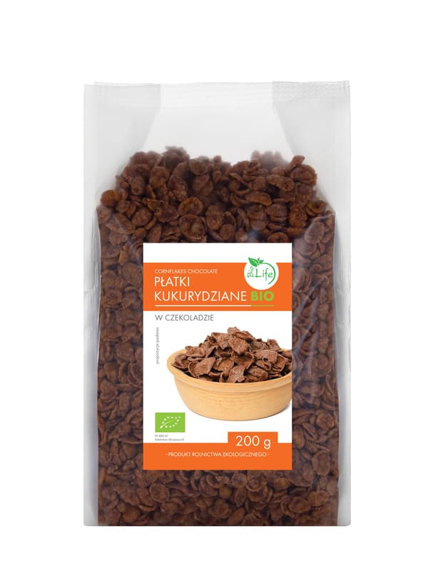 Ekologiska cornflakes i choklad 200g