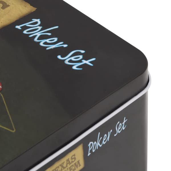 vidaXL Pokerchipset, 200 delar, 4 g