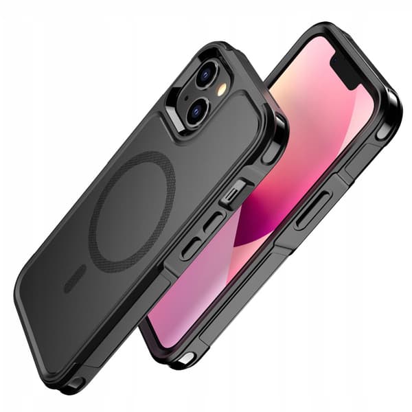 iPhone 13-cover, MagForce til MagSafe, sort