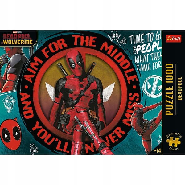 10835 Puslespil 1000 Premium Plus - Deadpool
