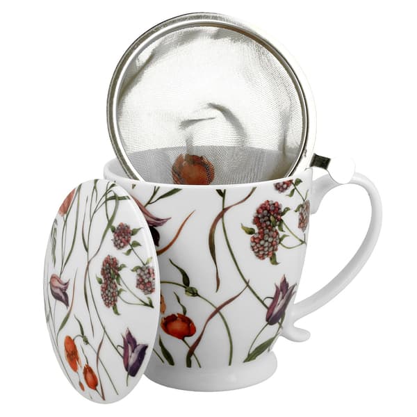 Mugg med fot och BLOMMA-tekopp