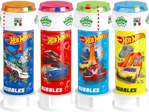 Färgglada såpbubblor HOT Wheels Bilar 60 ml Bubblor SPEL labyrint FÖR barn