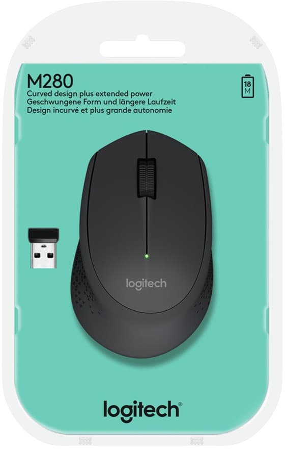 Logitech M280 Langaton Hiiri Musta (910-004287)