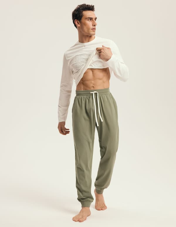 Local Henderson herrpyjamas | Kräm, Khaki L