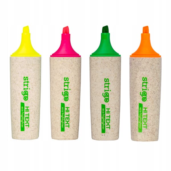 ECO NEON HIGHLIGHTER 4 STK. MIX CAPYBARA 5139