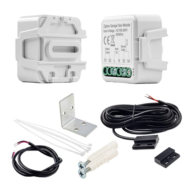 Zigbee Tuya Garageportskontroll med Sensor