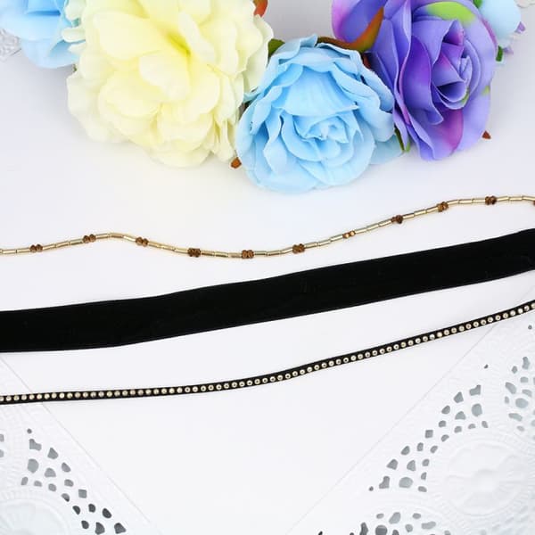 BOHO-FESTIVAALI CHOKER-KAULAKAULAKORU N527