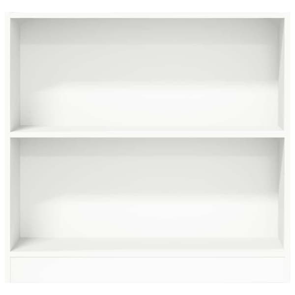 vidaXL bogreol hvid 80x24x75 cm spånplade