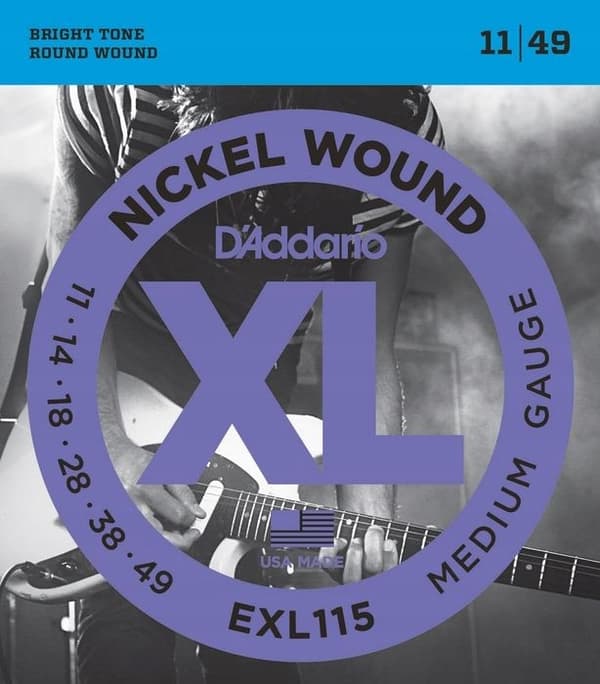 D'addario EXL115 - strängar för elgitarr