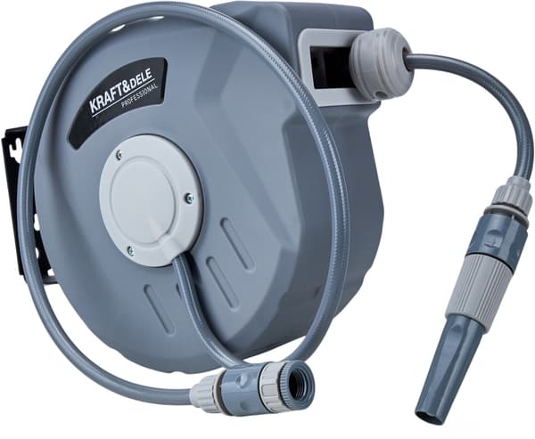 Automatisk trädgårdsslangvinda 10m+1m KD2081