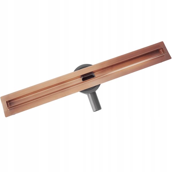 Neox Pro Slim Långt Linjärt Duschavlopp Borstad Koppar 70 Cm