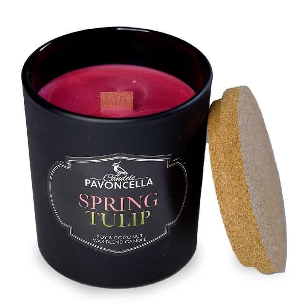 Spring Tulip sojalys sort 135g