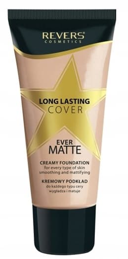 Revers Long Lasting Cover Mattifying Foundation 08 Sunny 30 ml