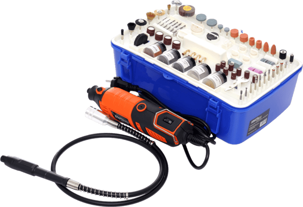 Mini-kværn 270W + tilbehør 218 stk. KD10751