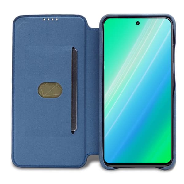 Flip-etui til Samsung Galaxy S23 Plus, ERBORD Retro, blå