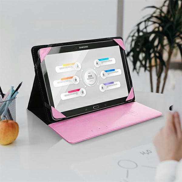 Blun universal etui til 7" UNT tablet pink