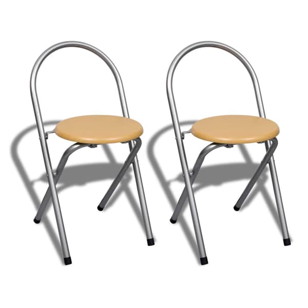 vidaXL foldbar morgenmadsbar med 2 stole