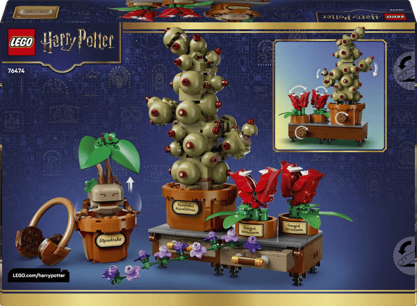 LEGO Harry Potter Hogwarts Urteplanter 817 dele sæt (76474)