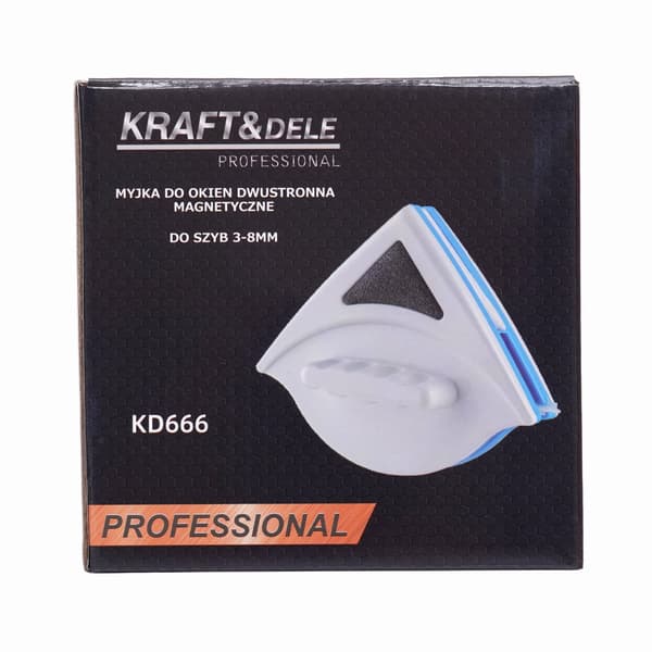 Magnetisk dobbeltsidet vinduespudser KD666