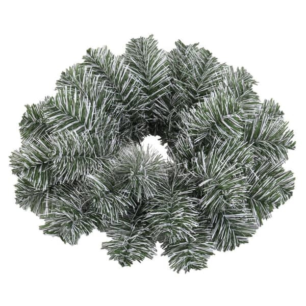 POLSK grankrans grön och vit 30 cm