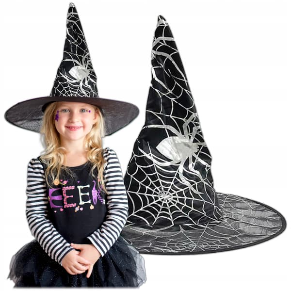 Häxhatt Halloween Karnevalskostym