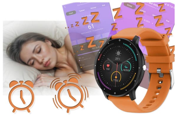 Älykello unisex GRAVITY GT1-2 PRO - Bluetooth-puhelut, lisäkellonhihna (sg027b)