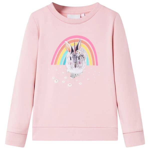 Børnesweatshirt, lyserød, 104