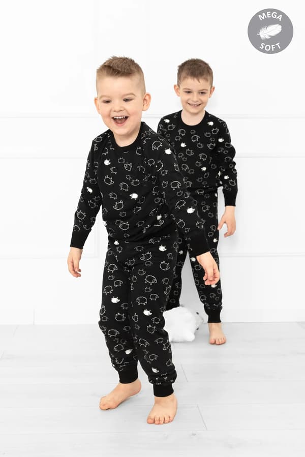 Barnpyjamas, långärmad, långbyxor, Wito, 8 år gammal