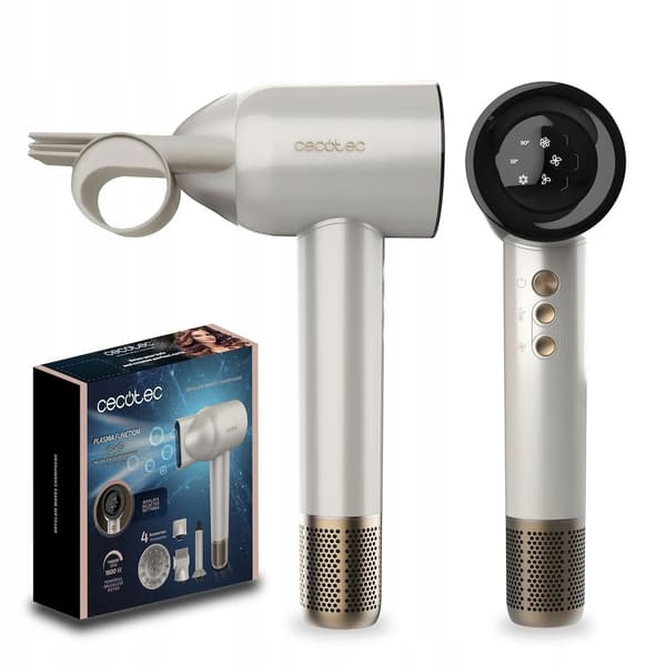 Cecotec DryGlam Waves samppanjanvärinen hiustenkuivaaja