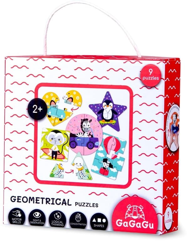 GaGaGu. Geometriska pussel