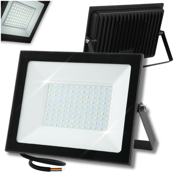 HALOGEN LED-BELYSNING HALL FÖR UTOMHUSBRUK TRÄDGÅRDSBELYSNING 100W 6500K