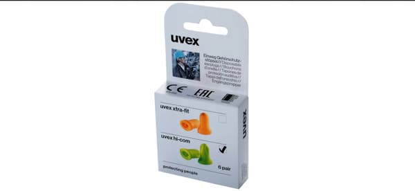 uvex hi-com öronproppar 6 par