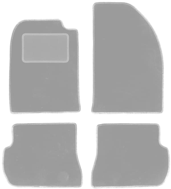 Grå bilmåtter til: Ford Fusion hatchback (2002-2005)