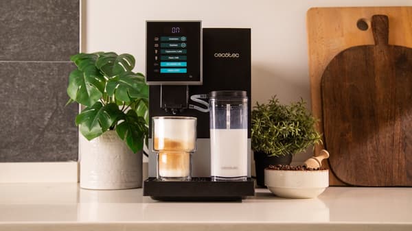 Cecotec Cremmaet Compactccino Kaffemaskin Svart och Grå (A01_EU01_105455)