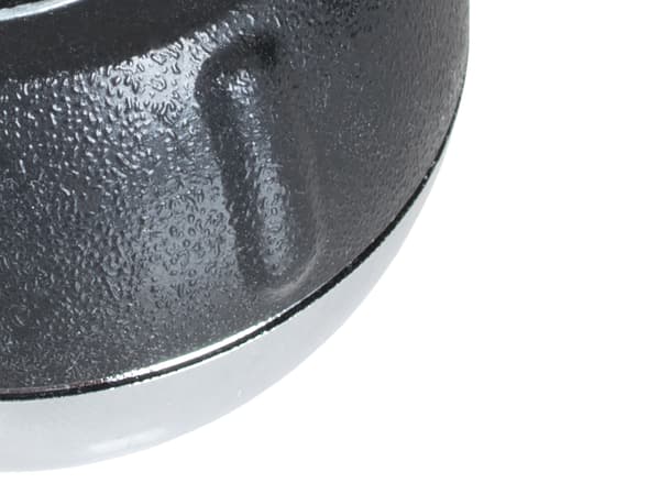 Fiat 500 2007- gearknap krom og sort 5 gear