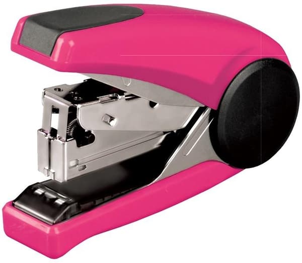 One-touch hæftemaskine pink og sort 40 ark GV085-RV