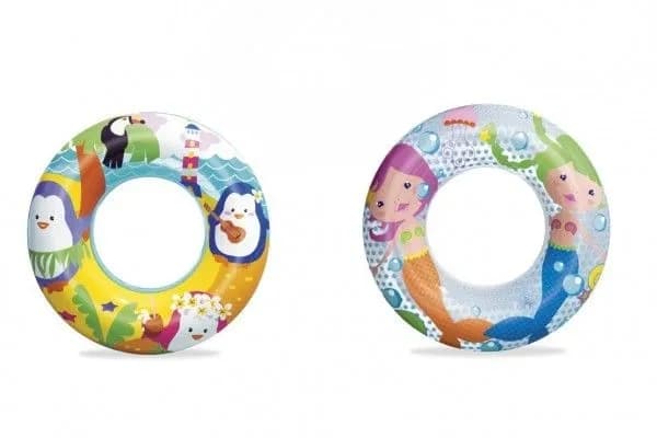 Uppblåsbar ring havsdjur 51cm B36113