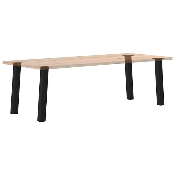 vidaXL sofabordben, 4 stk., sort, 72 cm, stål