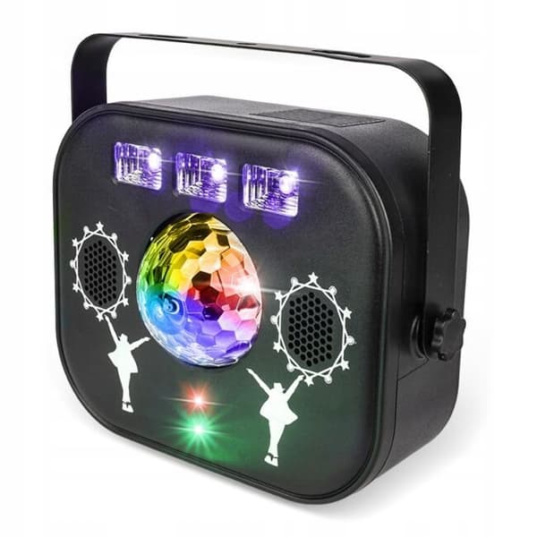 LIGHT4ME multiboks multi-effekt LED diskokugle laser