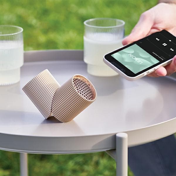 Lexon Ray Högtalare Magnetisk Bluetooth Högtalarset, Guld