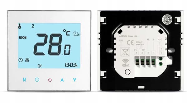 Cronos AC605H-WIFI Termostat Hvid