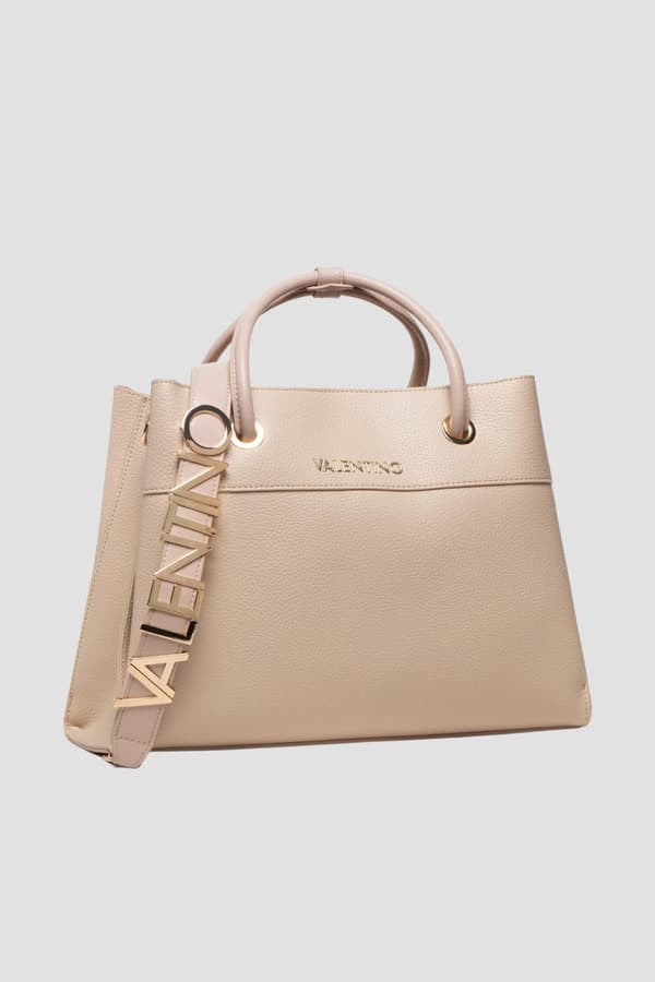 Valentino Beige Alexia Shopperväska
